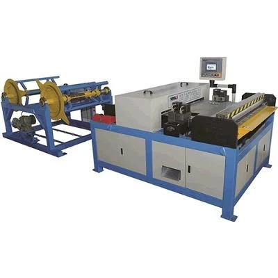 Controlled Auto Duct Production Line Uncoiling Leveling Shearing