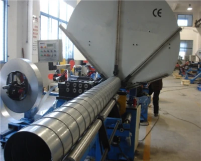 Spiral Ventilation Duct Making Machine Pipe Machine
