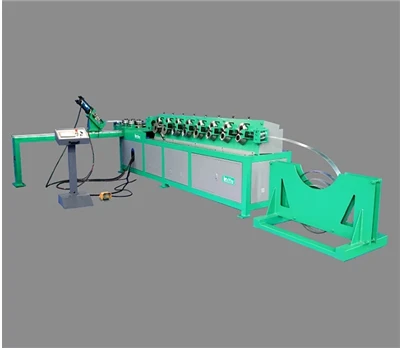 HVAC Steel Round Duct Flange Automatic Forming Making Machine