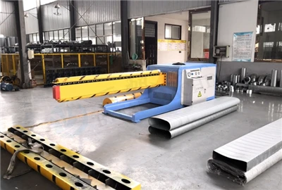 Oval Duct Making Spiral Duct Metal Sheet Ovalizer Flat Round Duct Forming Machine