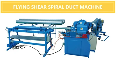 Spiral Duct Forming Machine Fix Mold Type Spiral Tube Making Machine