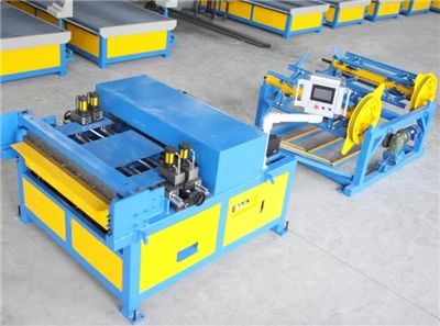 Square Air Pipe Making Machine Ventilation Equipment